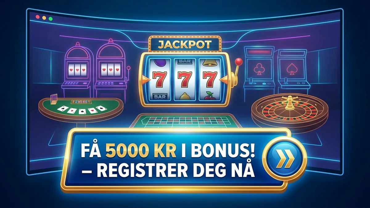 Registrer deg med bonus